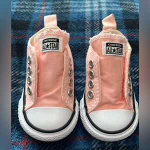 Converse Light Pink Baby Shoes